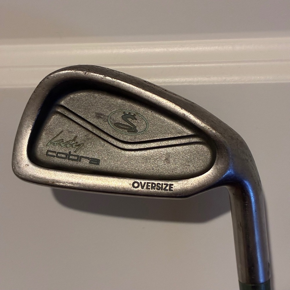 Cobra 6 Iron Golf Club Women Standard Silver Lady Cobra Oversize Graphite